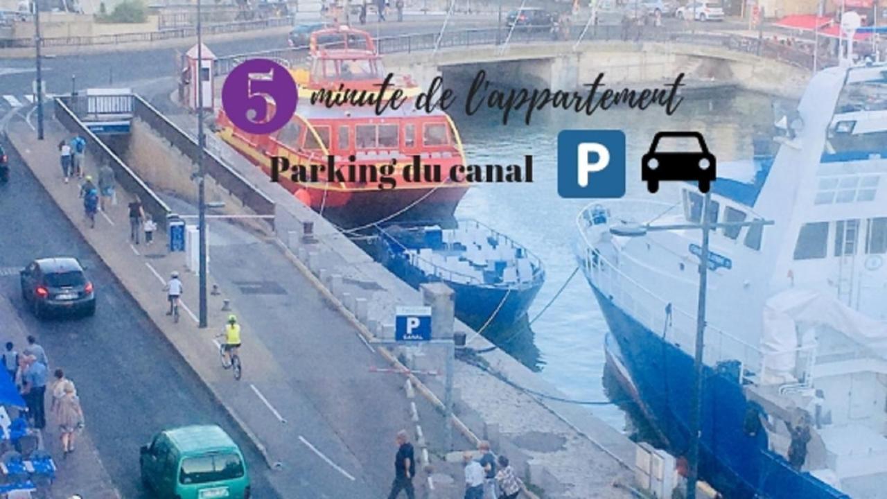 Splendide T2 Neuf Coocoonig Avec Petit Patio Apartment Sete Bagian luar foto